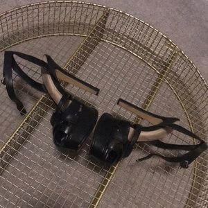 ALDO Black Leather Size 7 1/2